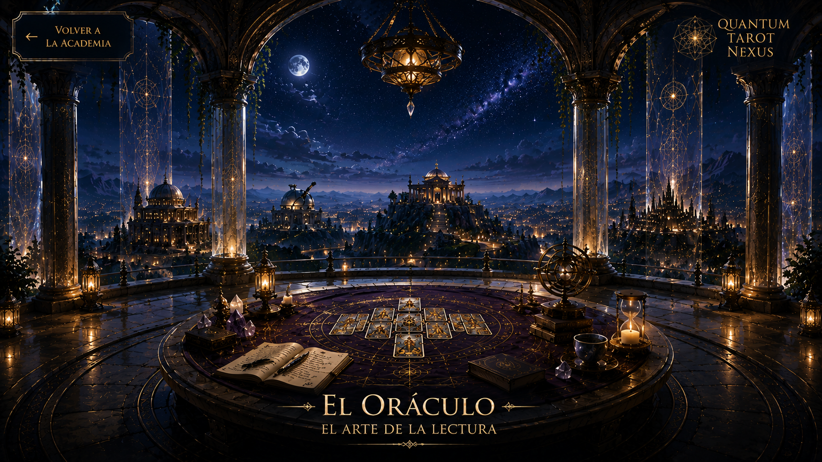 El Oráculo, espacio ceremonial para el arte de la lectura del Tarot